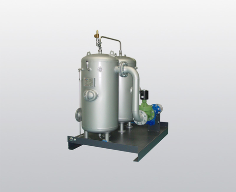 Intake buffer and condensate vessels